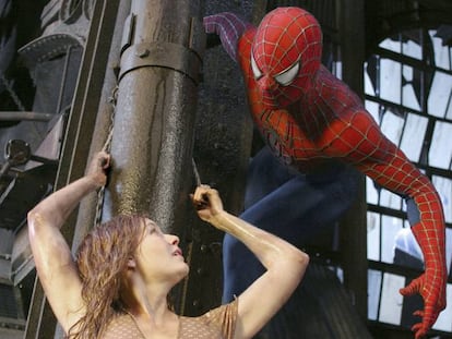 Imagen de una pel&iacute;cula del superh&eacute;roe de Marvel Spiderman.