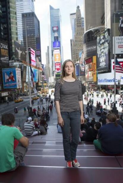 Louise Mensch, en Nueva York, donde vive hace medio a&ntilde;o.