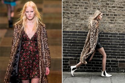Los abrigos de leopardo de corte masculino ya podéis encontrarlos en propuestas como la de Zara.