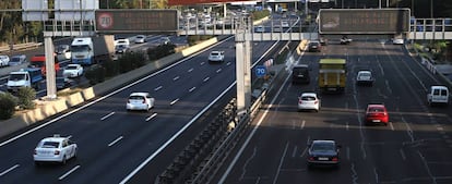 Restriccion de velocidad en Madrid por contaminacion.