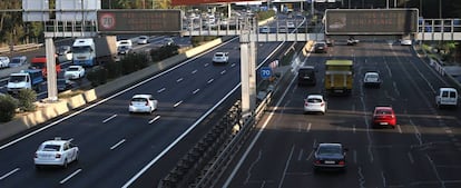 Restriccion de velocidad en Madrid por contaminacion. 