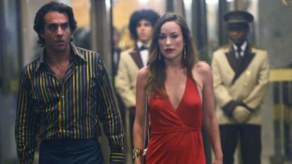 Bobby Cannavale y Olivia Wilde, en &#039;Vinyl&#039;.