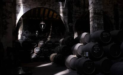 Barriles de Bodegas Osborne.