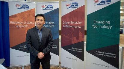David Yang cree que es un riesgo para los automovilistas confiar demasiado en la asistencia a la conducción.