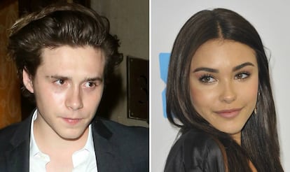 El fotógrafo Brooklyn Beckham y la cantante Madison Beer.