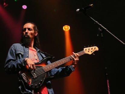 Gerardo 'Zopi' Pimentel durante un concierto en 2015.