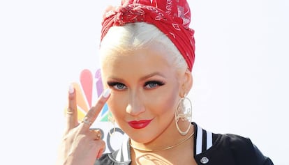 La cantante Christina Aguilera el pasado abril en Los &Aacute;ngeles. 