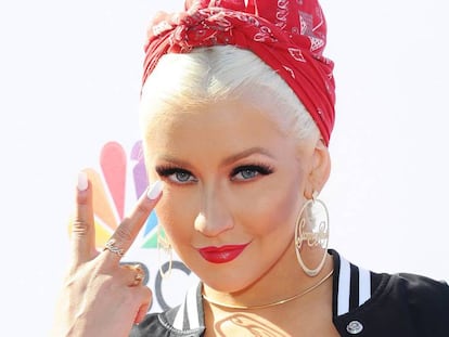 La cantante Christina Aguilera el pasado abril en Los &Aacute;ngeles. 