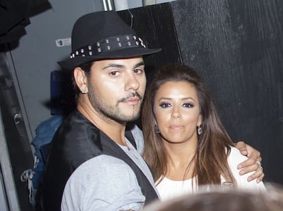 Eduardo Cruz y Eva Longoria, en 2011.