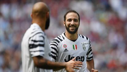 Higuaín y Zaza.