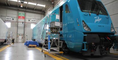 El prototipo TPH2 de Talgo.