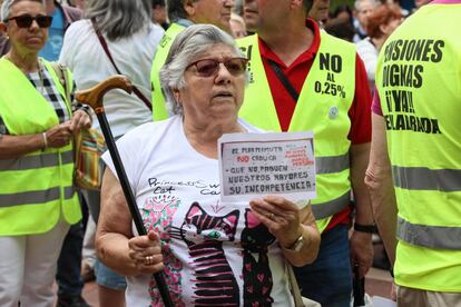 Manifestación de los afectados del plan Permuta el pasado 23 de mayo.