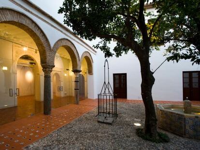 Patio de la Fuente de La Casa Mudéjar.