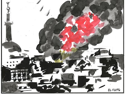 El Roto: bombardeos humanitarios