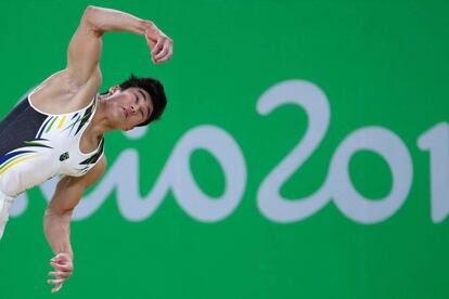 Ginasta Arthur Mariano Nory leva a medalha de bronze neste domingo nos Jogos Olímpicos pelo solo