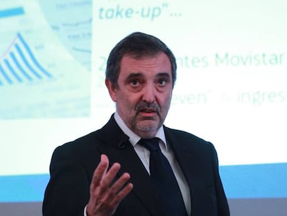 Luis Miguel Gilpérez, presidente de Telefónica España.