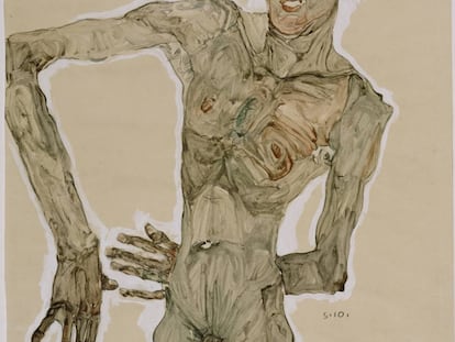 Obra d'Egon Schiele.