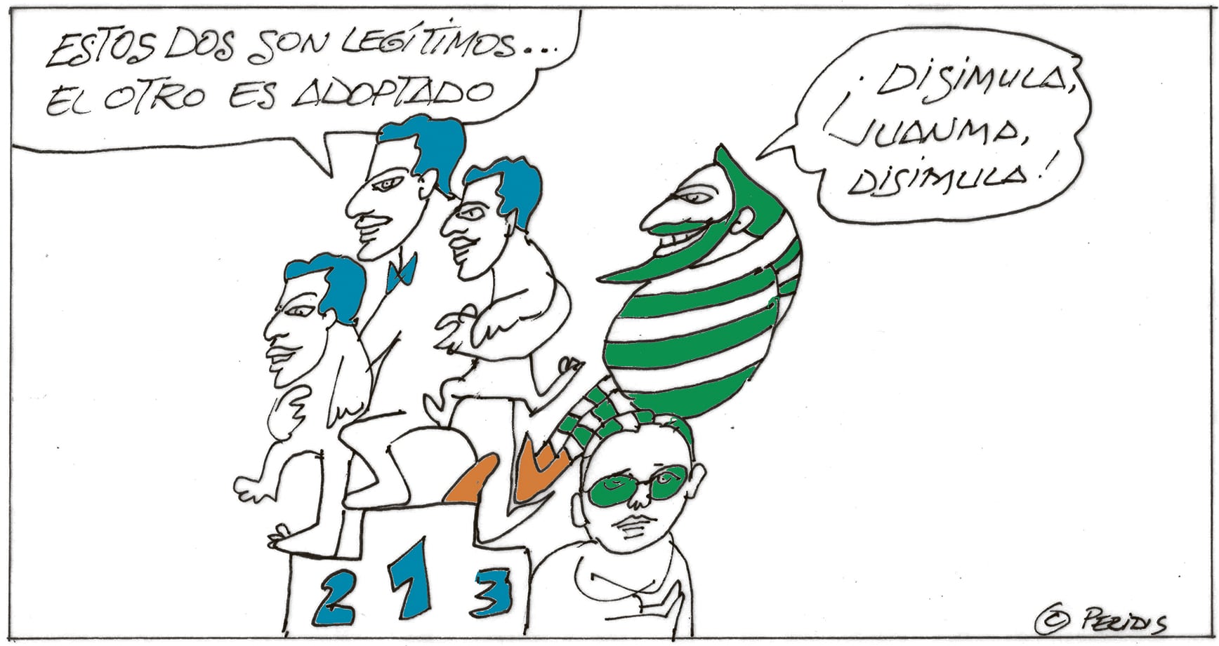 Peridis: disimula, Juanma
