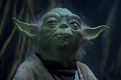 Yoda, uno de los personajes más populares de la saga de 'Star Wars'.