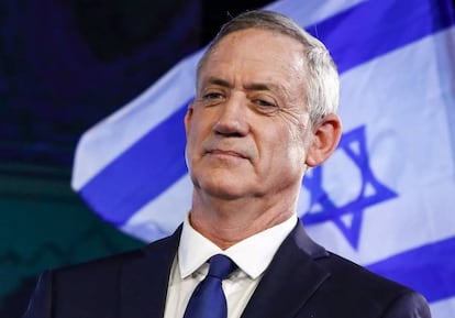 Benny Gantz, líder del partido isrealí Resistencia