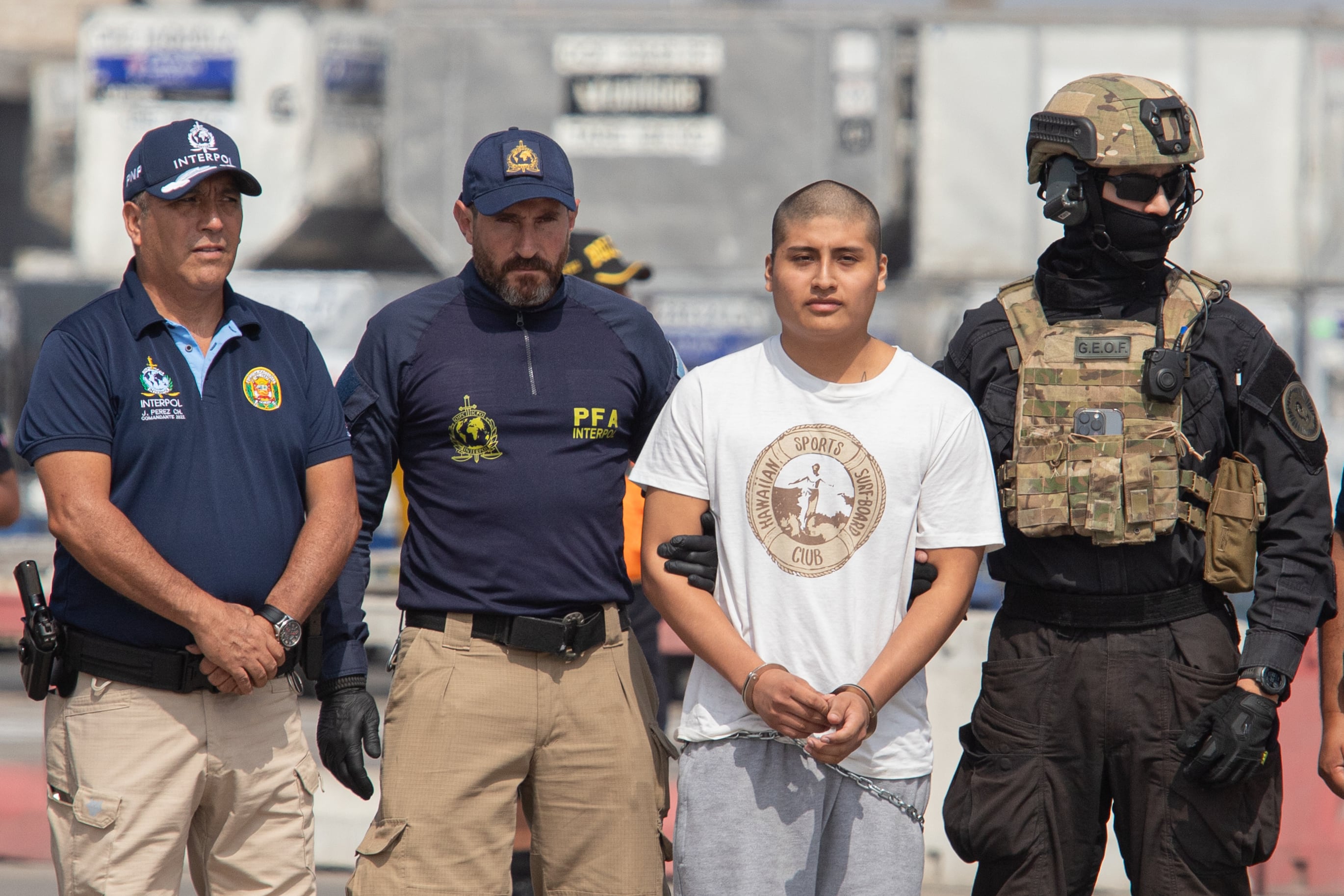 Extraditado ‘Pequeño J’, el narco peruano acusado de un triple feminicidio en Argentina