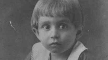 García Márquez, de niño.
