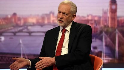Jeremy Corbyn, líder del Partido Laborista de Reino Unido.
