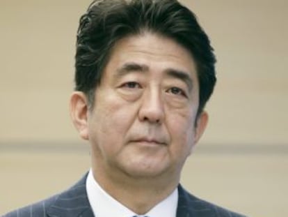 O primeiro-ministro japonês, Shinzo Abe