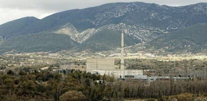 Vista de la central nuclear de Santa María de Garoña