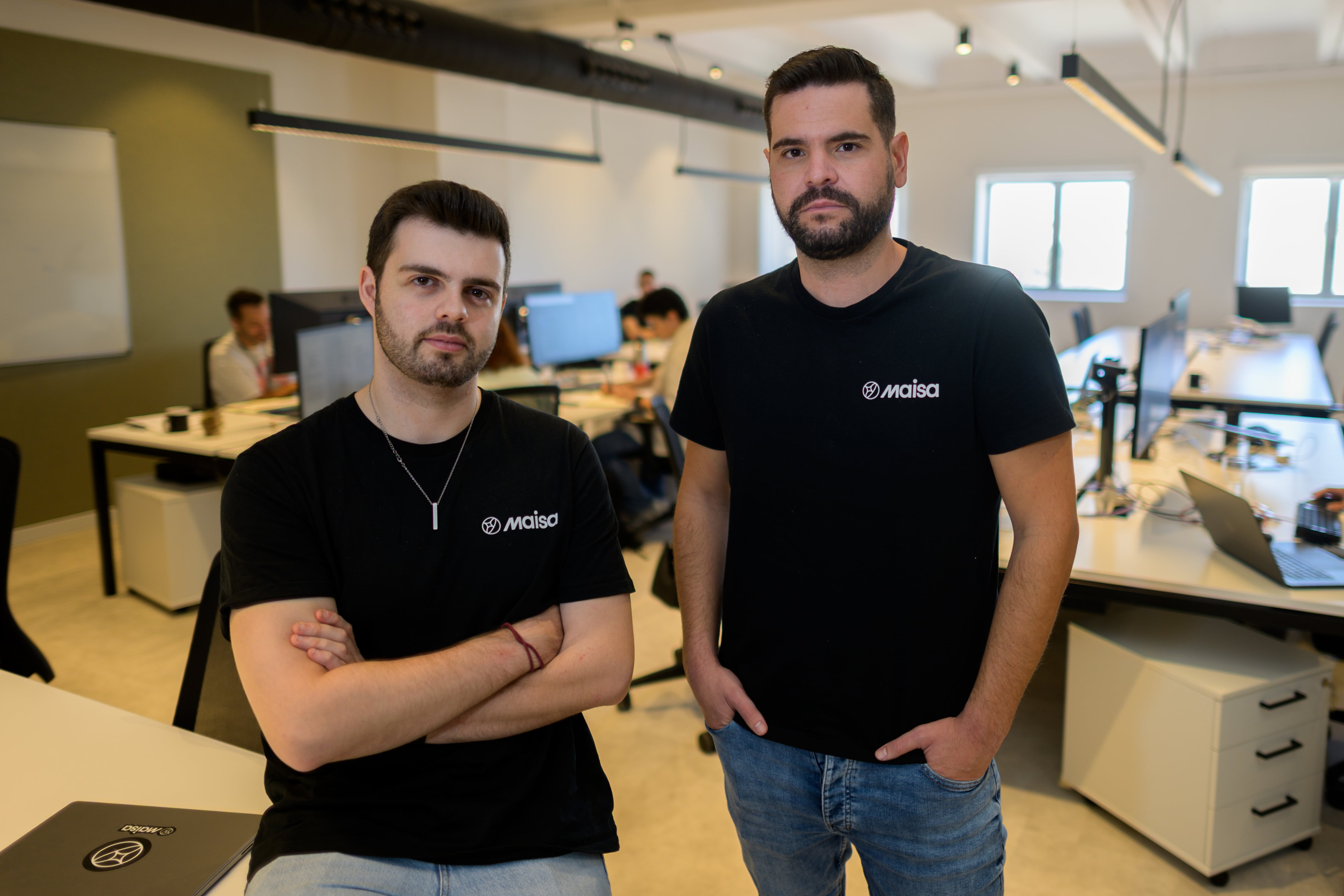 David Villalón (izquierda) y Manuel Romero, cofundadores. 