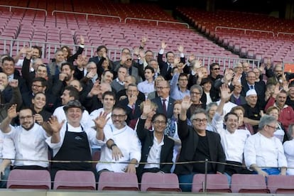 Gurmets, cuiners i culers al Camp Nou.