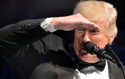 Trump, en una gala el sábado en Washington
