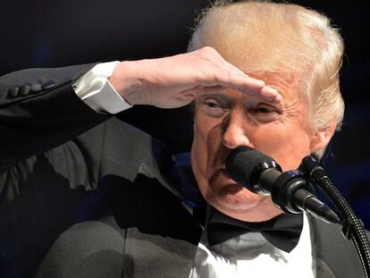 Trump, en una gala el s&aacute;bado en Washington