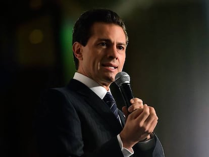 El presidente mexicano, Enrique Pe&ntilde;a Nieto. 