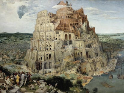 'La torre de Babel' (1563), de Brueghel el Viejo.