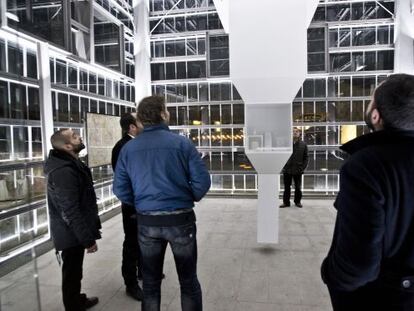 La obra en la torre Hejduk del Gai&aacute;s