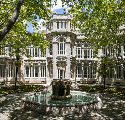 El palacio de Maudes, antiguo Hospital de Jornaleros.