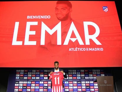 Lemar, durante su presentación.