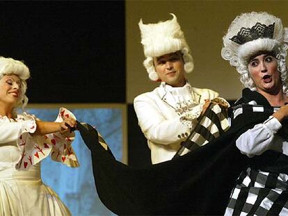 Representación en Valencia, en 2004, de 'Il burbero di buon cuore', ópera de Martín y Soler.