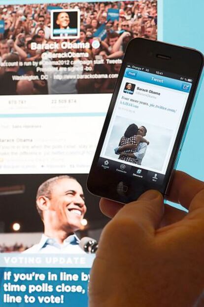 Obama tiene 70 millones de seguidores en Twitter.