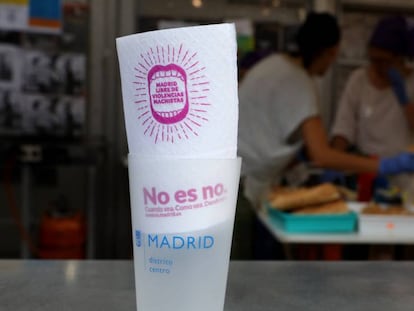 El Ayuntamiento de Madrid lanza la campa&ntilde;a &#039;No es no&#039; contra las agresiones machistas en las fiestas. 