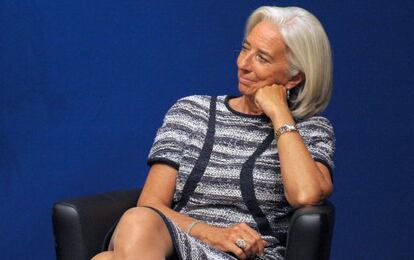 La directora del FMI, Christine Lagarde.