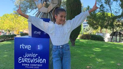 Soleá Fernández, representante de España en Eurovisión Junior 2020.