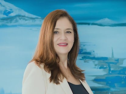 La directora de Miss Nicaragua, Karen Celebertti.