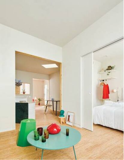 Interior de l'edifici 110 Rooms, al carrer Provença.