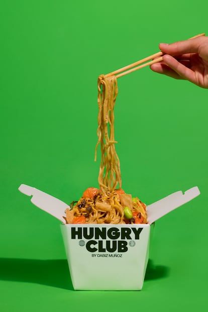 Ramen seco frío de salmón de Hungry Club. Imagen proporcionada por el establecimiento.