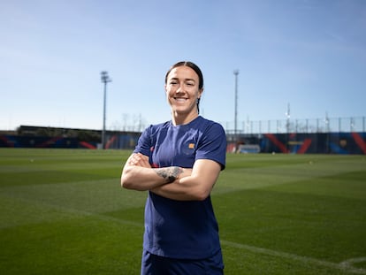 Lucy Bronze, jugadora del Barcelona, el pasado 15 de marzo.