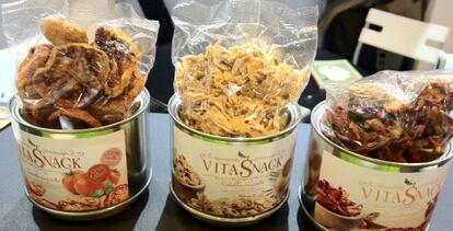 Aperitivos vegetales presentados en el Salón de Gourmets