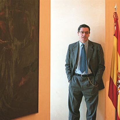 Alberto Ruiz-Gallardn, en las dependencias de la Comunidad de Madrid.