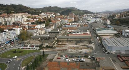 Imagen que presentaba la zona de La Herrera, en Pasaia, cuando se creó Jaizkibia en 2006.